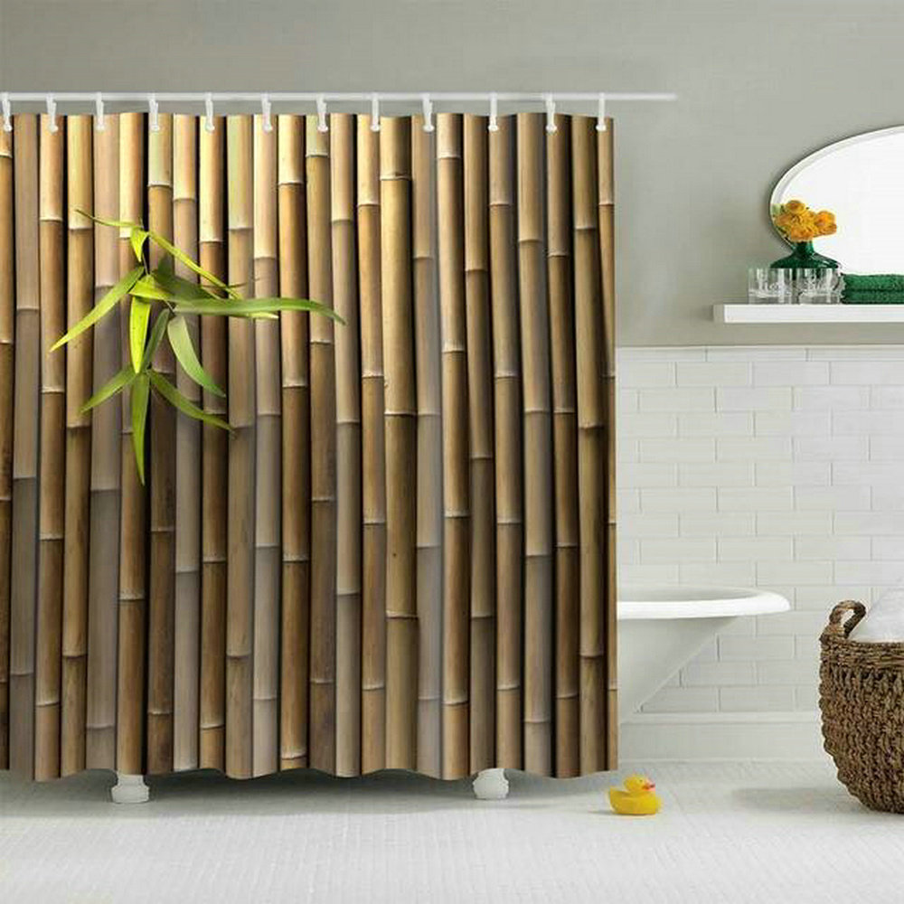 Extra-large shower curtain